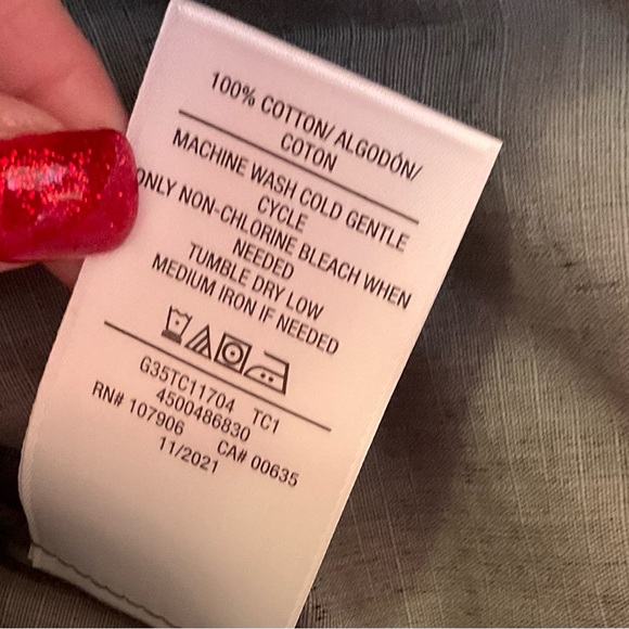 Hudson Jeans Cropped Military Anorak Jacket - NWT - Size Medium - Picture 12 of 13